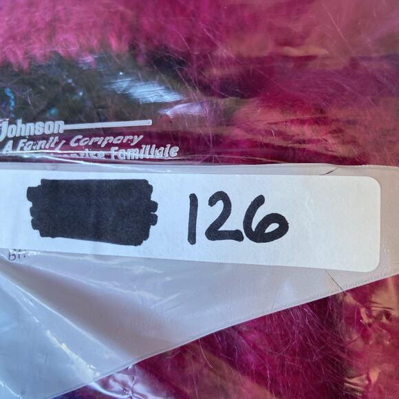 Icelandic Designs Mohair Sweater Women Sz S/M Pink Art Wear - Picture 12 of 12